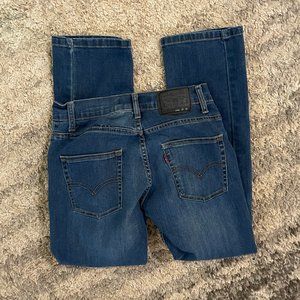 Levis Strauss Levi 511 Slim Leg Medium Blue Jean Pants sz 27 / 27 Youth 14 Reg